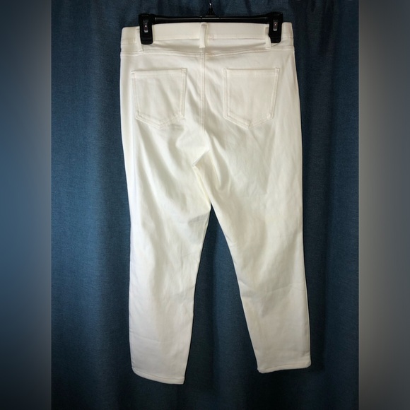 “No Boundaries” White Stretch Jeggings Leggings (Size M 8-10) - Picture 4 of 14